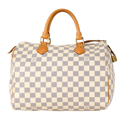 Speedy 30, Canvas, Damier Azur, MB3148, DB/B, 2*